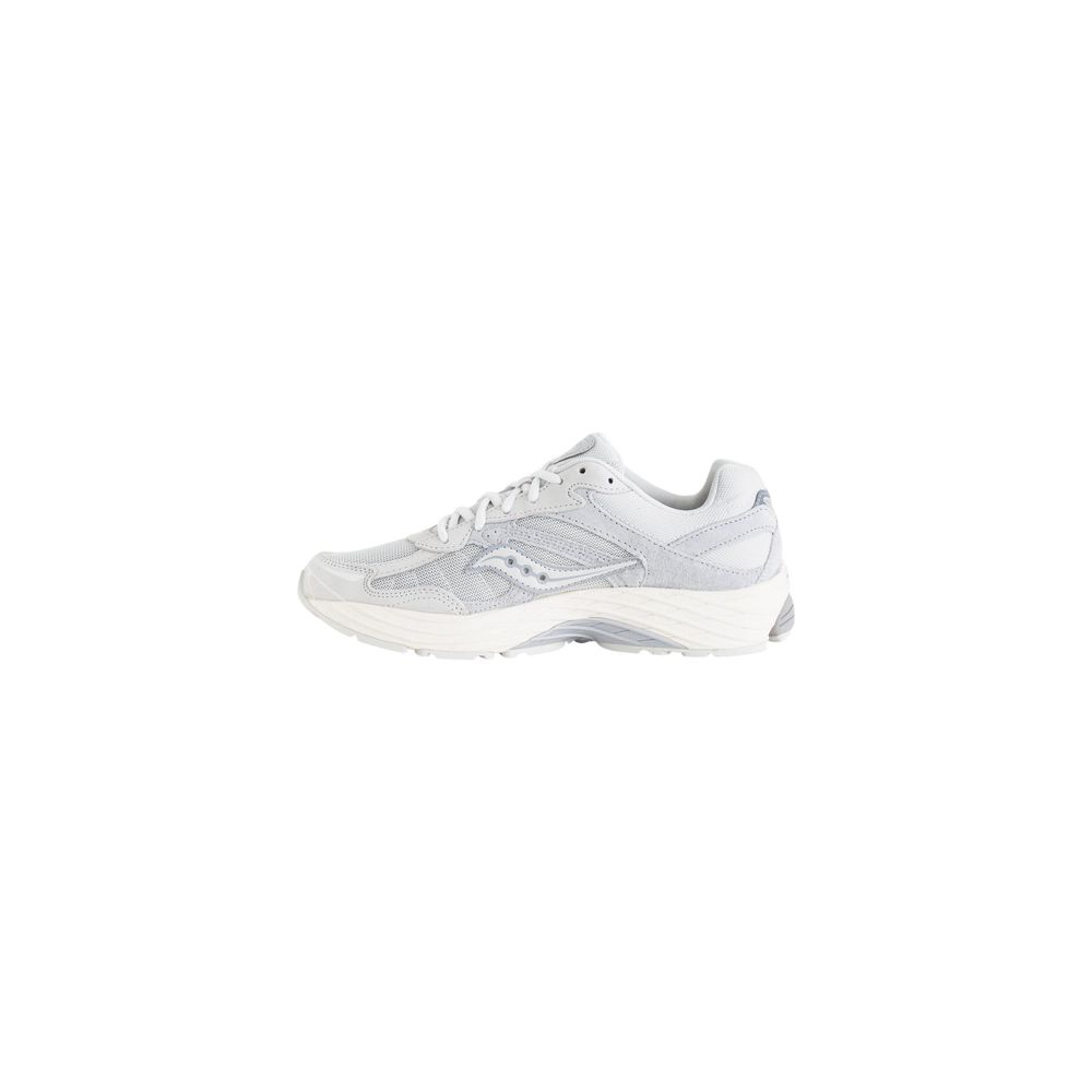 Gray Synthetic Athletic Sneakers