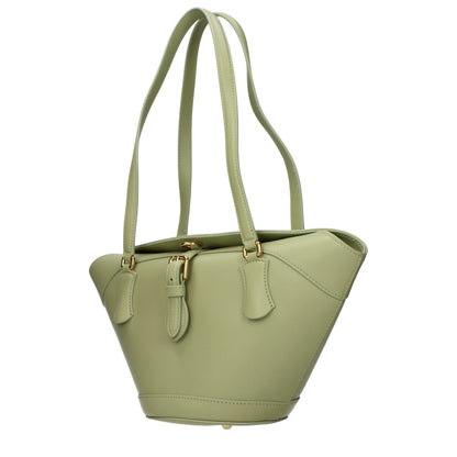 Green Leather Shoulder Bag