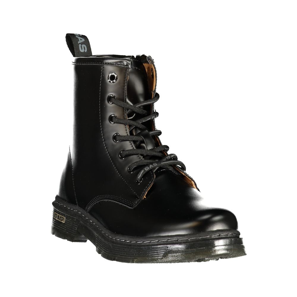 Black Polyurethane Women's Boot