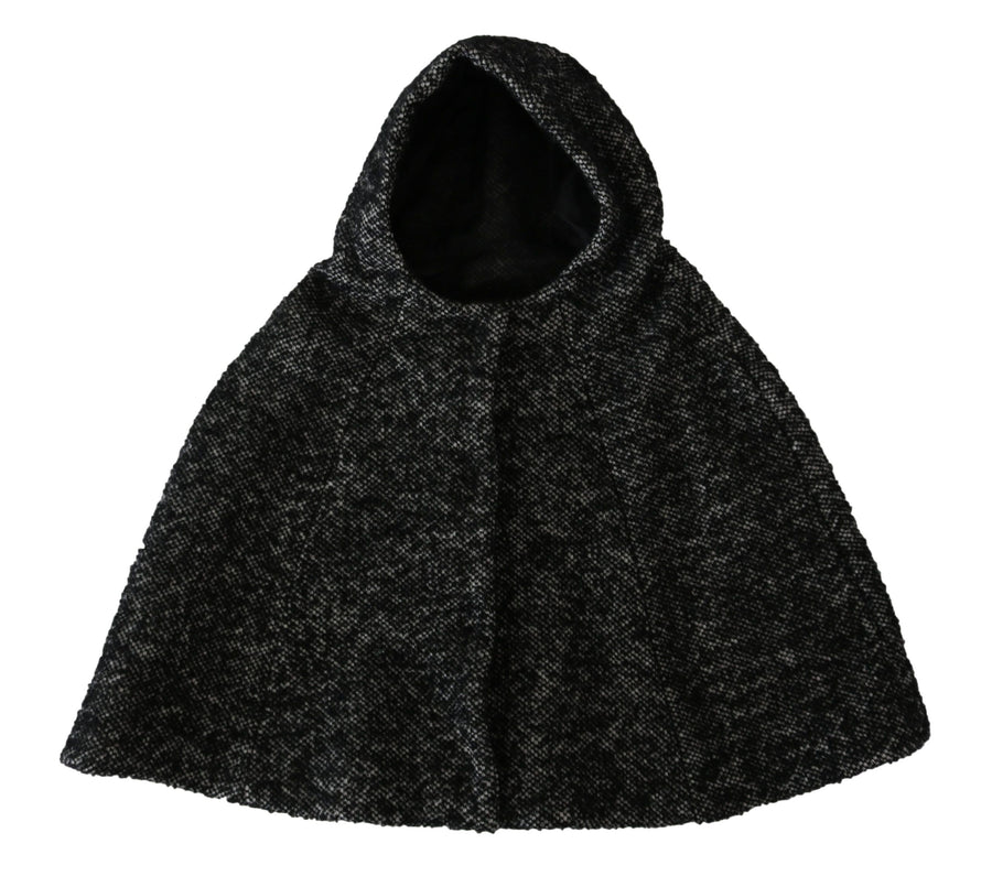 Gray Tweet Wool Kaftan Jacket Coat Top