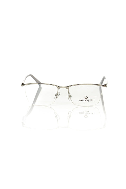 Silver Metallic Men Frame