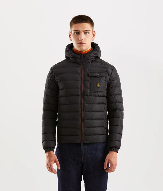 Black Nylon Men's Jacket