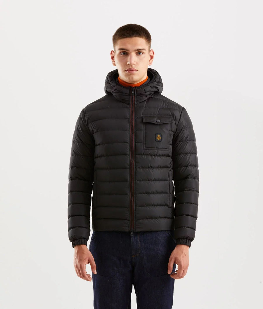 Black Nylon Men's Jacket