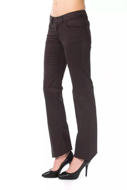 Brown Cotton Pant