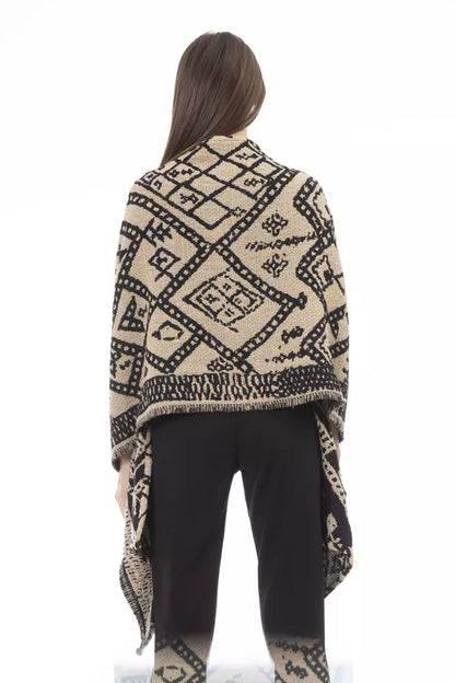 Brown Wool Women Scarf