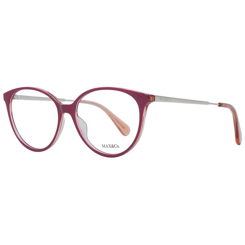 Burgundy Plastic Glasses (Frames)