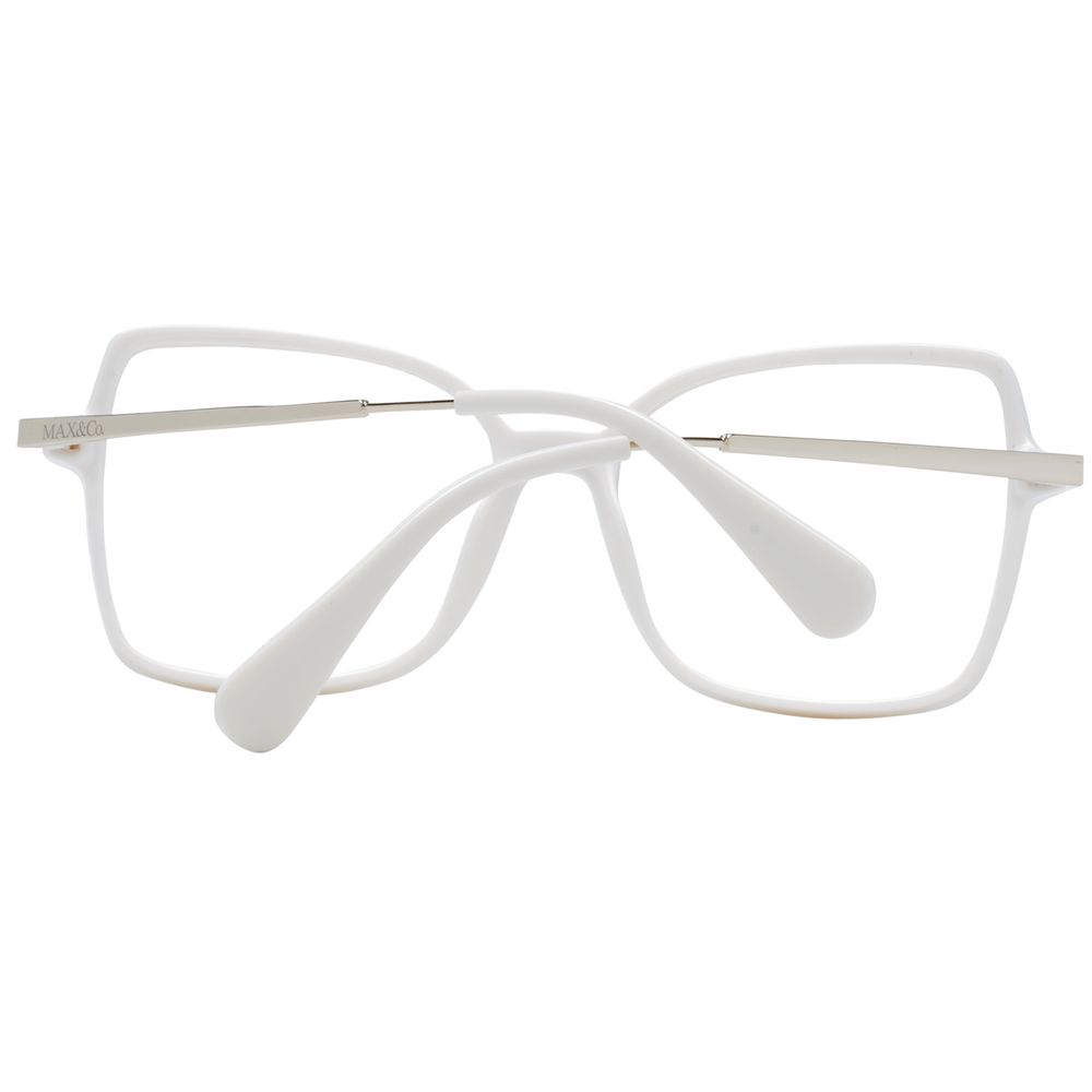 White Plastic Glasses (Frames)