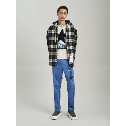 Black Cashmere Men Sweater with Hood