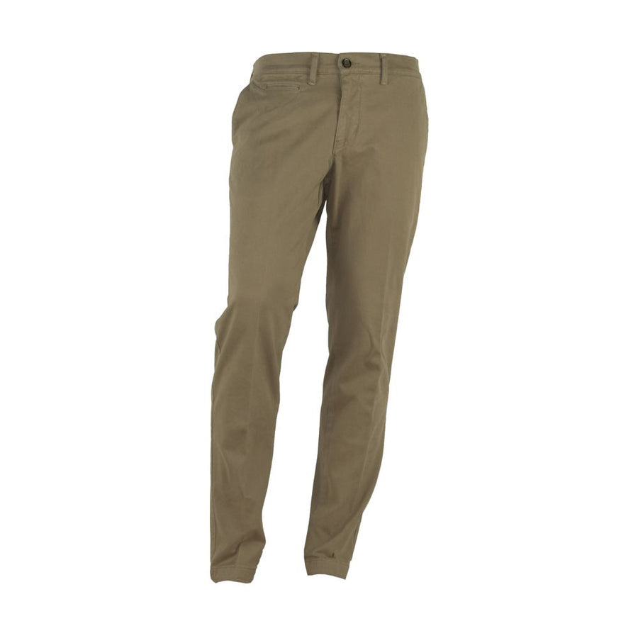 Brown Cotton Pant