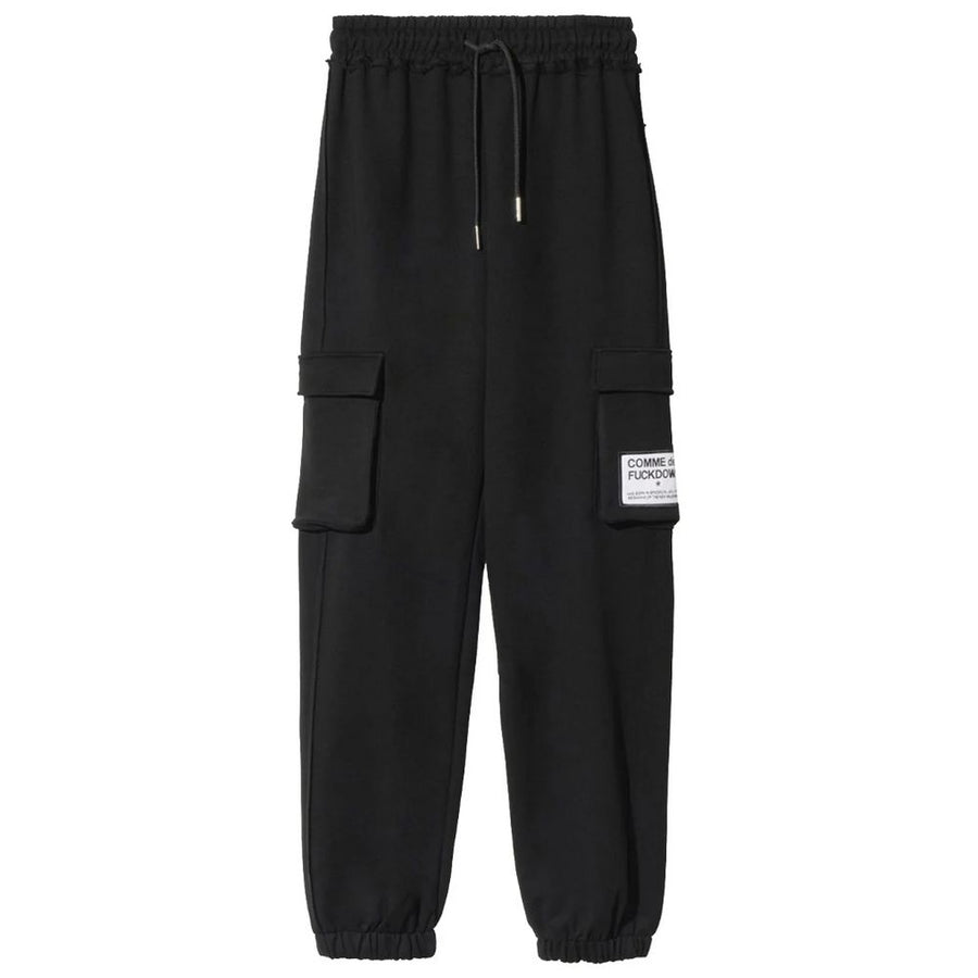 Black Cotton Women Pant