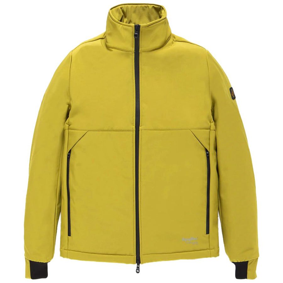 Green Nylon Men Jacket