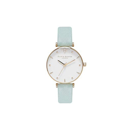 Green Artificial Leather Watch