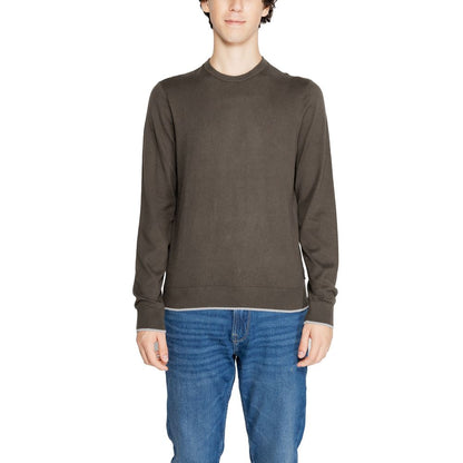 Green Cotton Sweatshirt