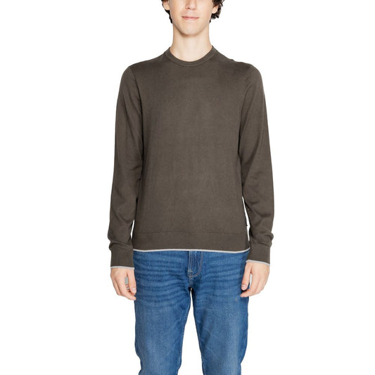 Green Cotton Sweatshirt