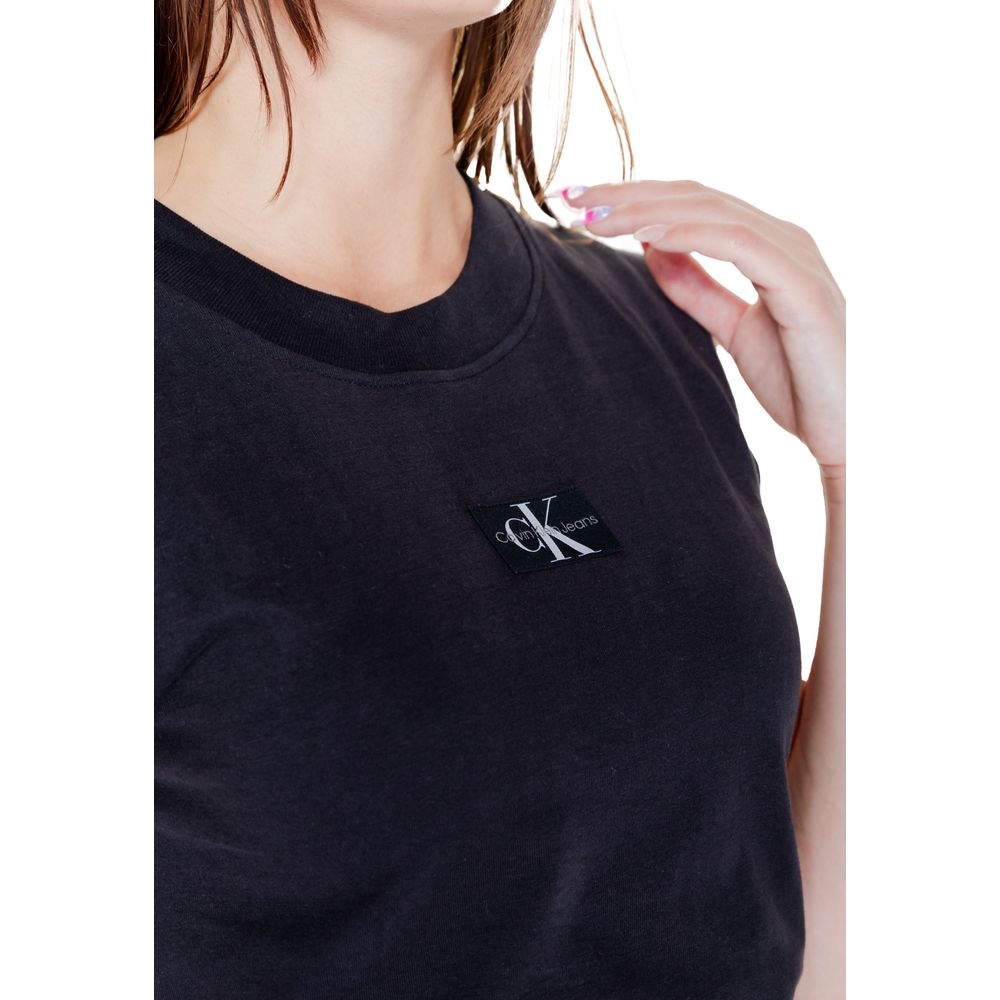 Black Cotton T-Shirt