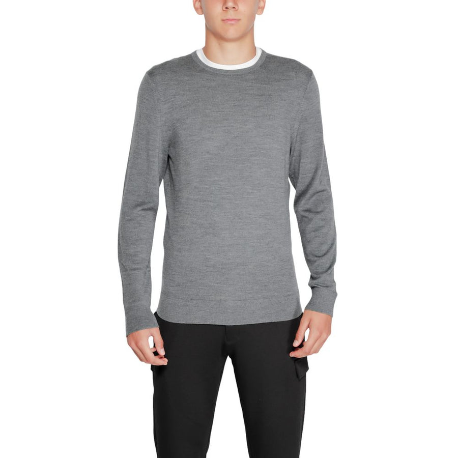 Gray Recycled Wool Sweatshirt