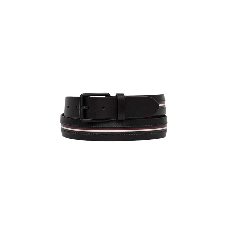 Black Leather Regular Belt