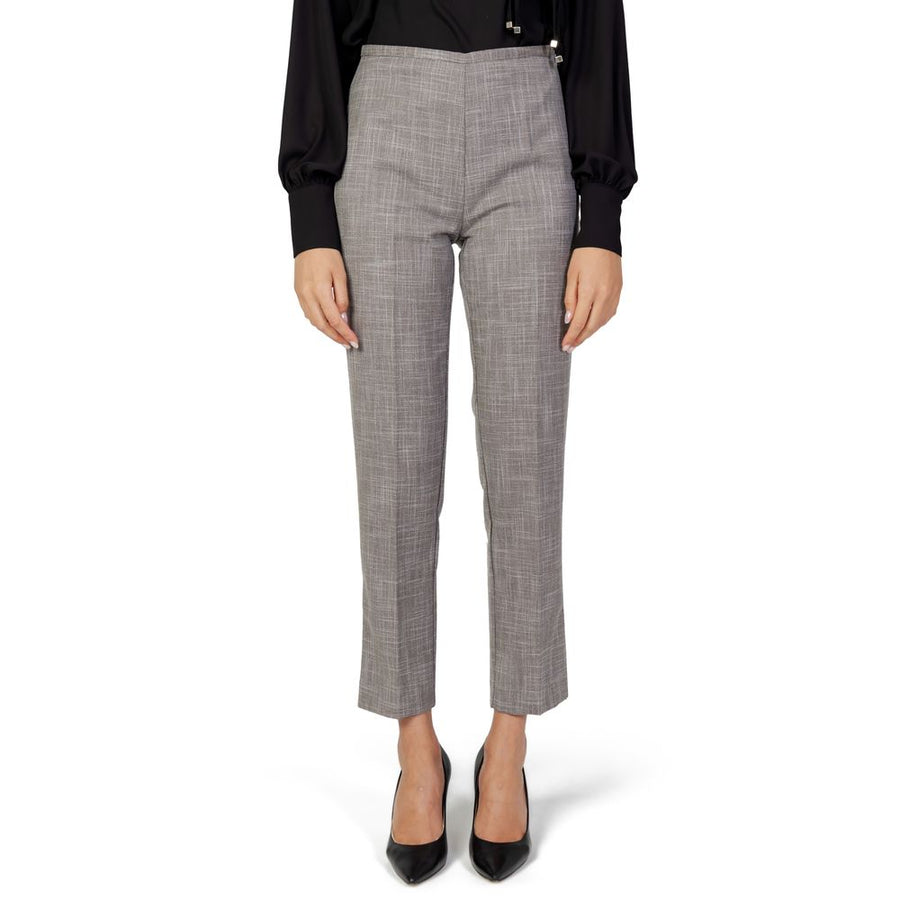 Beige Polyester Pant