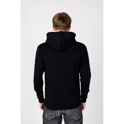 Black Polyester Hoodie