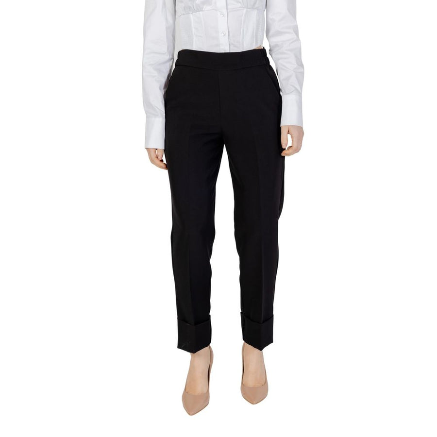 Black Polyester Pant