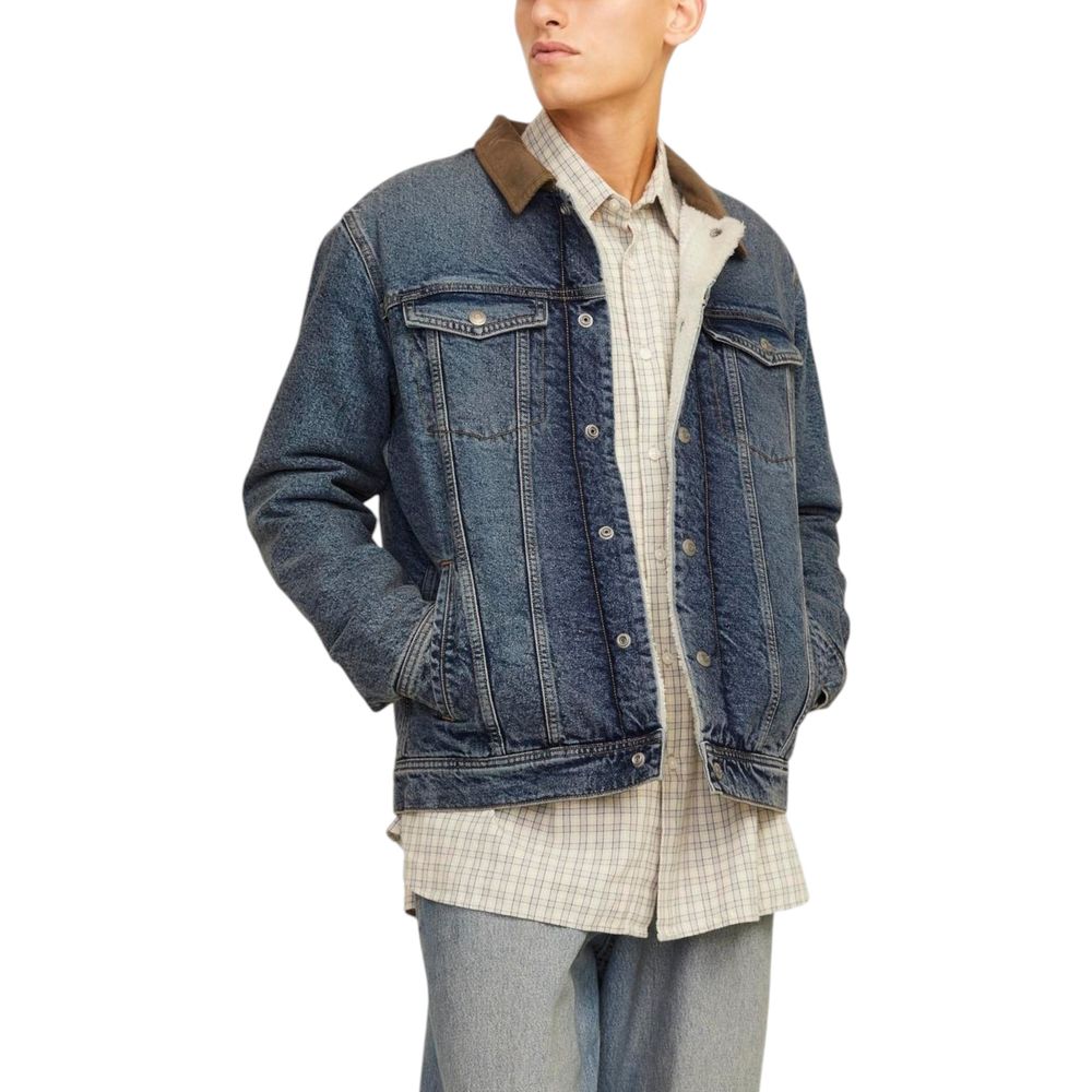 Blue Cotton Denim Jacket