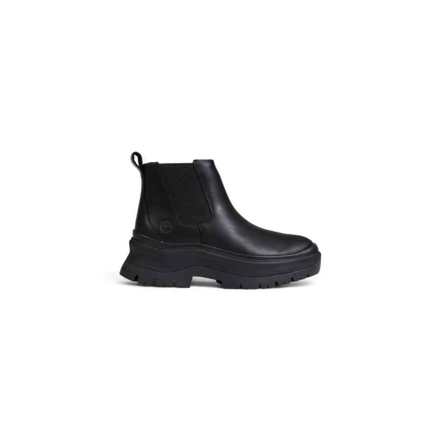 Black Leather Ankle