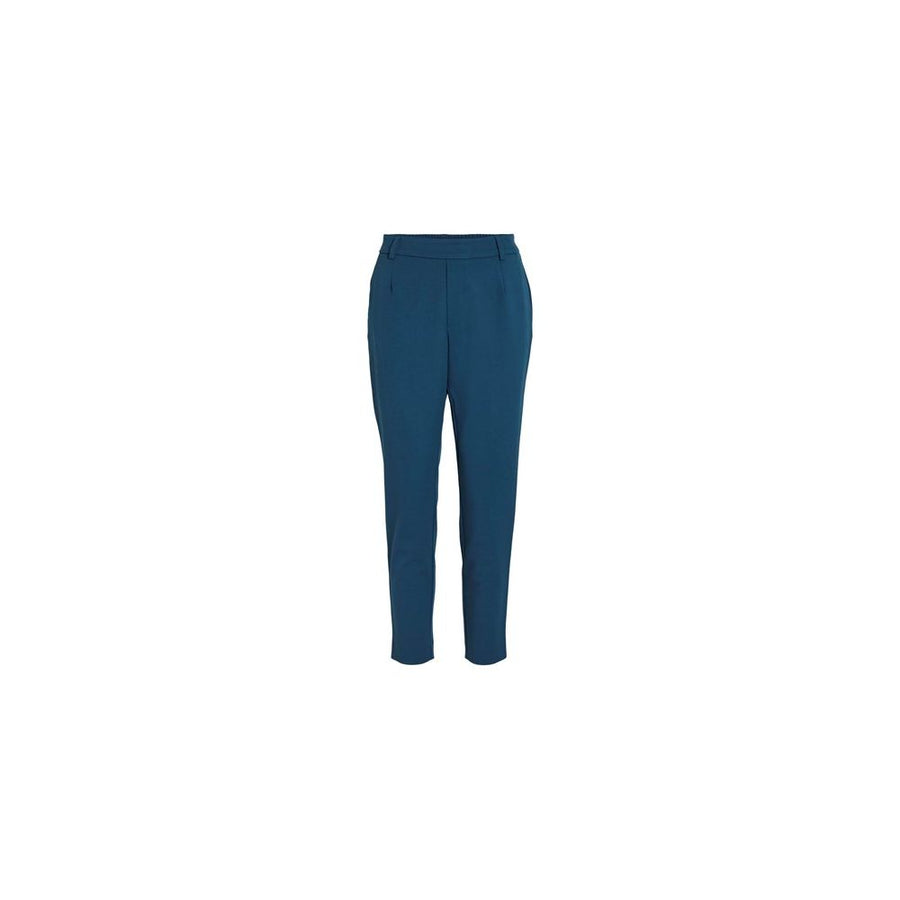 Blue Polyester Pants