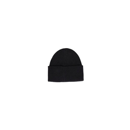 Black Wool Cap (Baseball Hat)