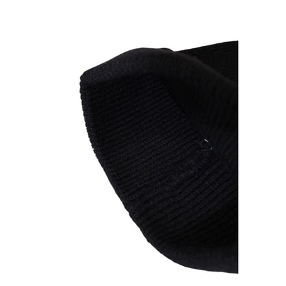 Black Wool Cap (Baseball Hat)
