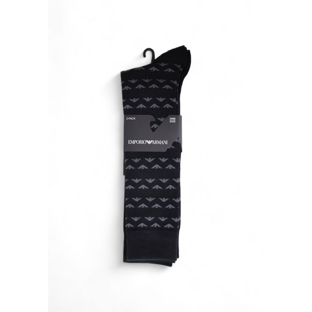 Black Cotton Socks