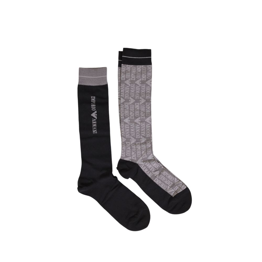 Black Cotton Socks