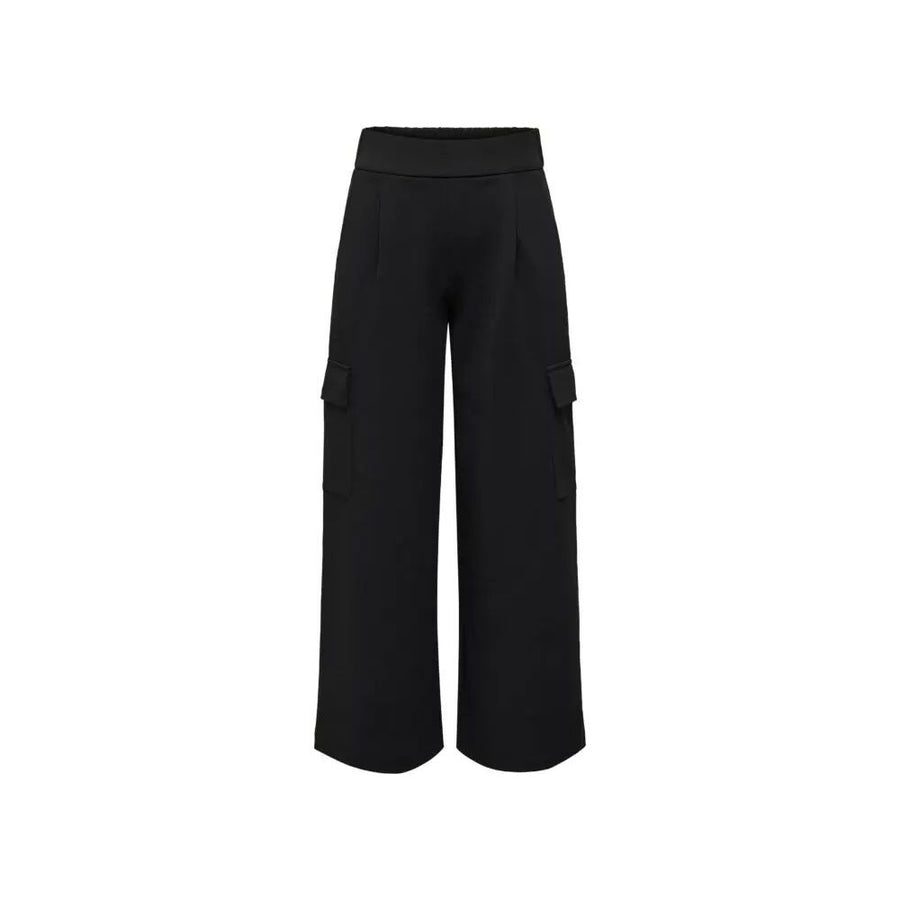 Black Polyester Pant