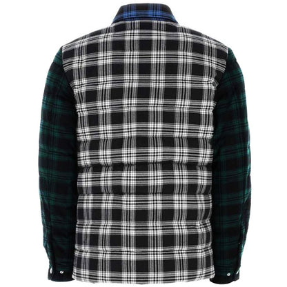Multicolor Cotton Men Jacket
