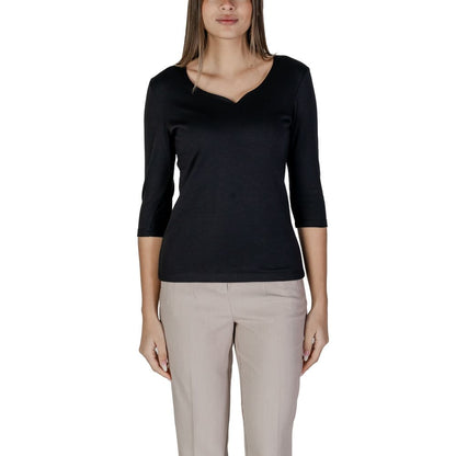 Black Cotton T-Shirt