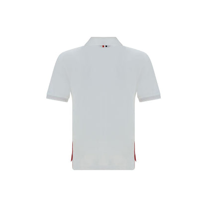 White Cotton Polo Shirt