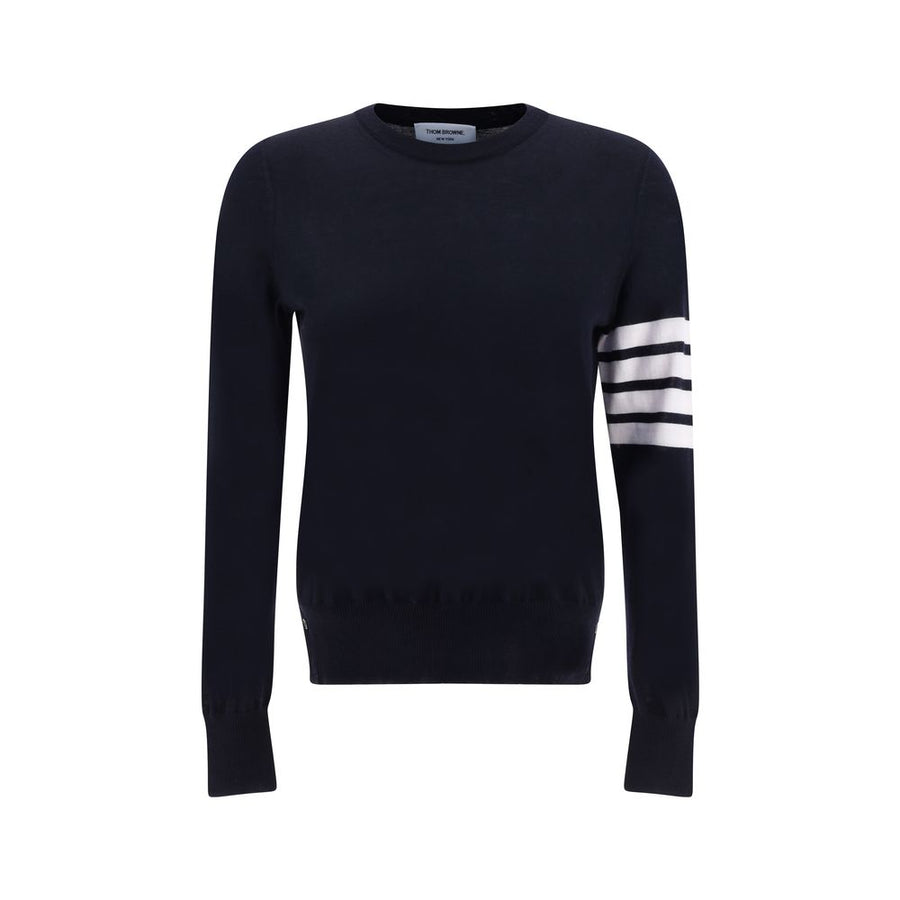 Blue Fleece Wool Sweatshirt