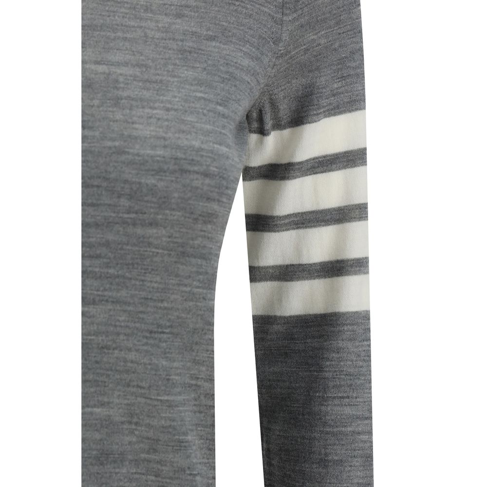 Gray Fleece Wool Sweatshirt