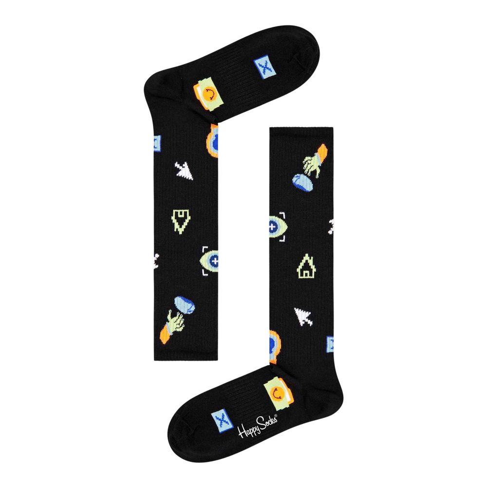 Black Cotton Socks