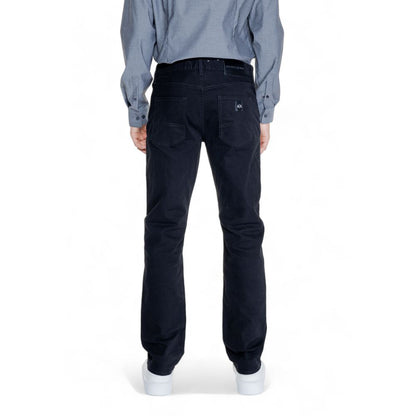 Black Cotton Skinny Pants