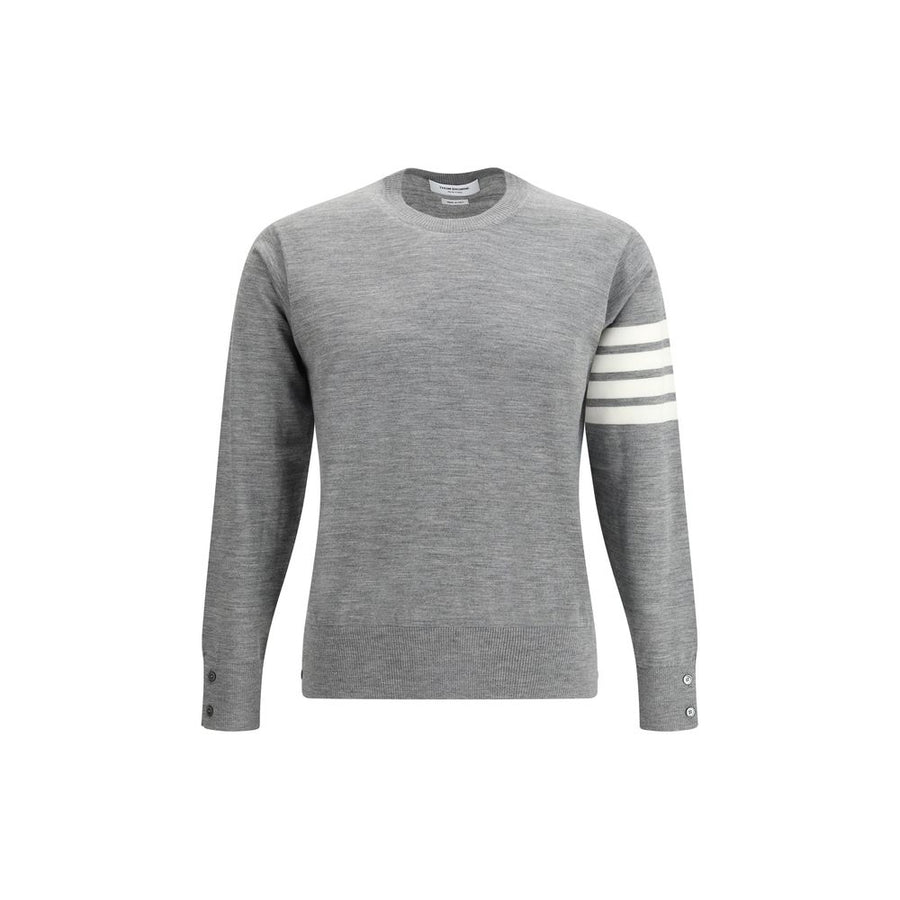 Gray Fleece Wool Sweatshirt