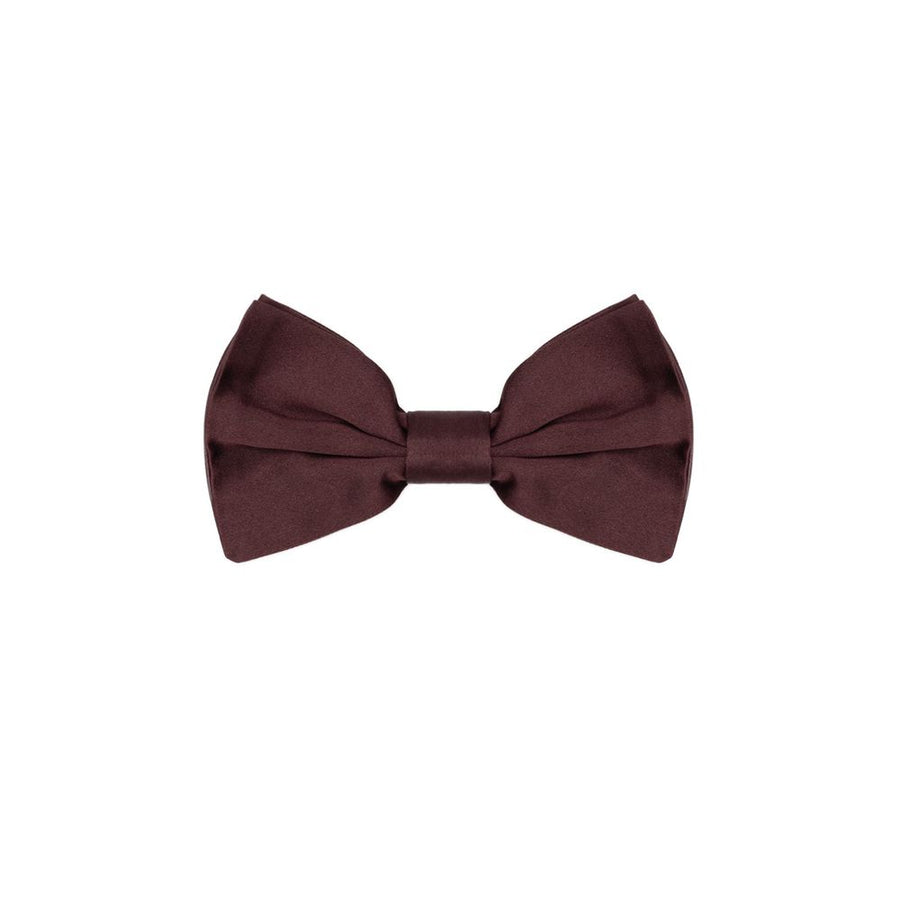 Burgundy Silk Bowty