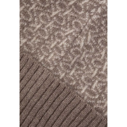 Beige Alpaca Leather Cap (Baseball Hat)