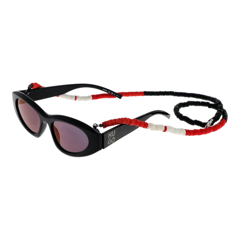Black Polyamide Sunglasses