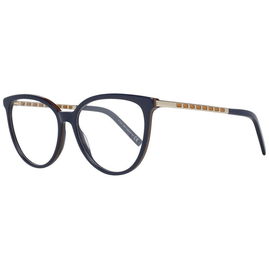 Blue Metal Glasses Frame