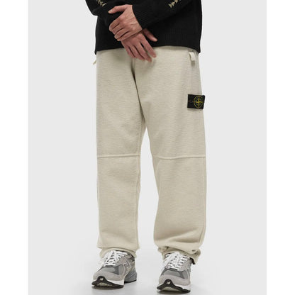 White Cotton Men's Trouser
