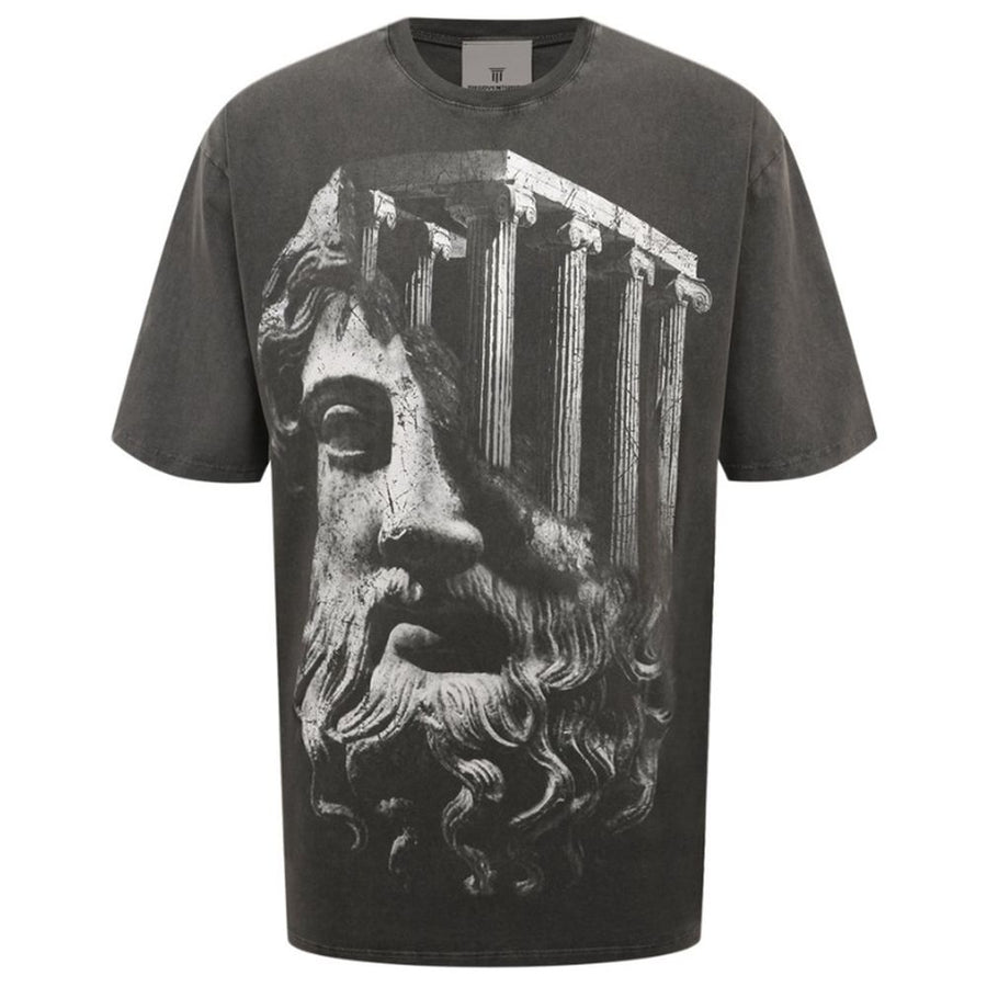 Gray Cotton T-Shirt