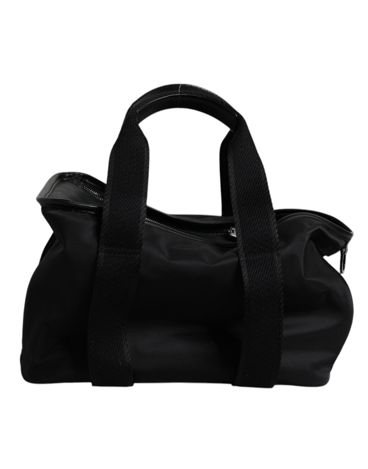 Black Shoulder Strap Pet Carry Logo Plaque Bag