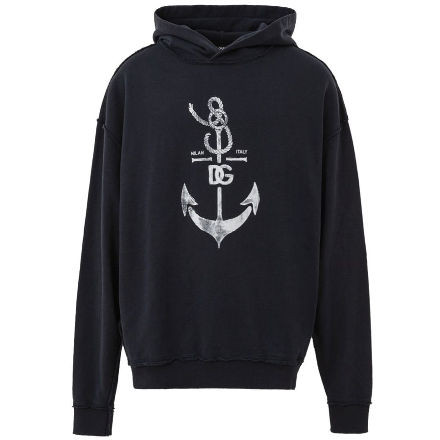 Blue Cotton Sweatshirt