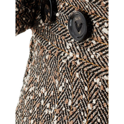 Multicolor Viscose Casual Pants