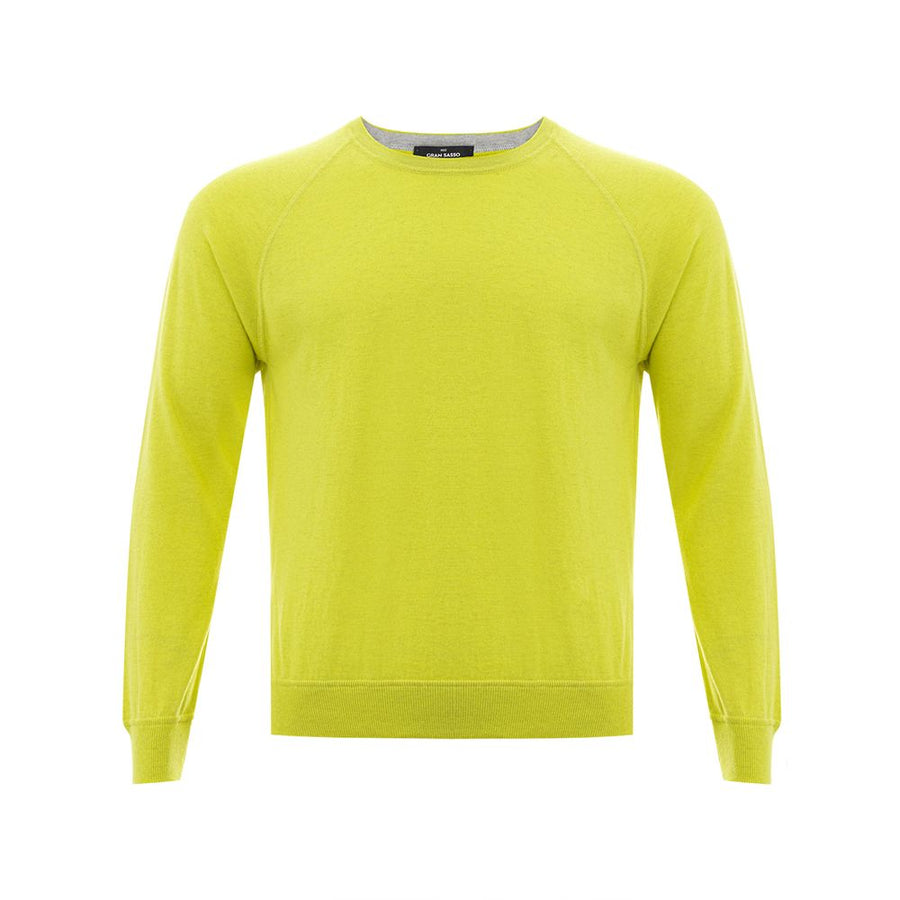 Yellow Cotton Sweatshirt